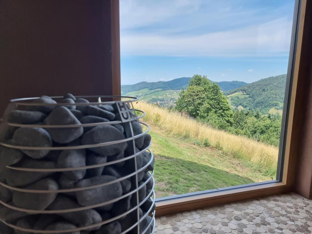 Bühlertal Haus Am Berg Mit Wellnessbereich, Bar Und Panoramaヴィラ エクステリア 写真