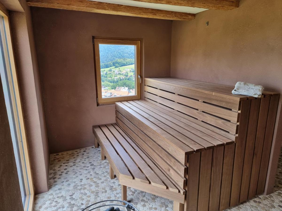 Bühlertal Haus Am Berg Mit Wellnessbereich, Bar Und Panoramaヴィラ エクステリア 写真