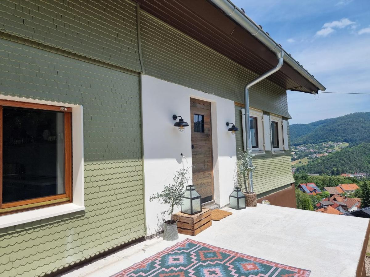 Bühlertal Haus Am Berg Mit Wellnessbereich, Bar Und Panoramaヴィラ エクステリア 写真